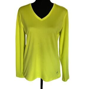 Reel Legends Neon Yellow SPF Shirt l S l